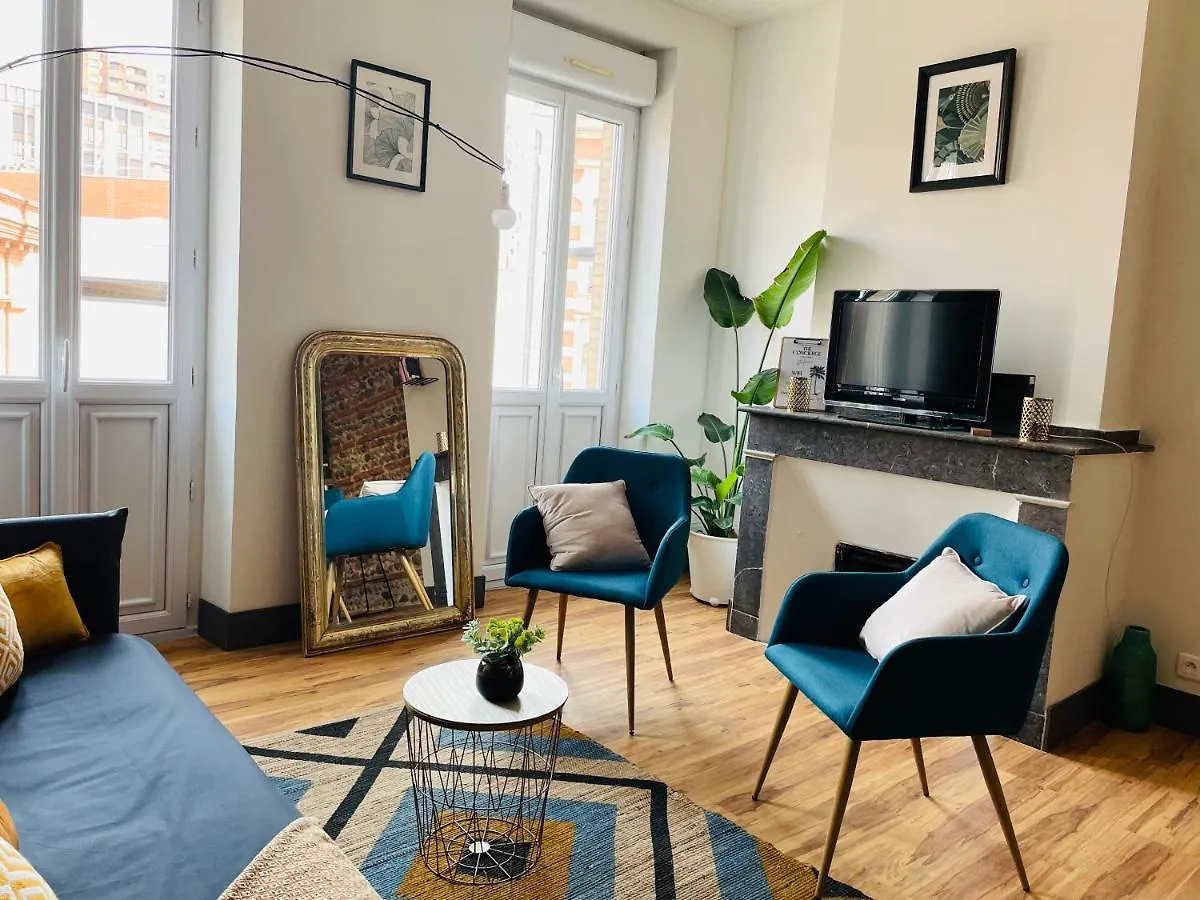 Appartement Climatise Avec Balcon Et Parking Prive Toulouse